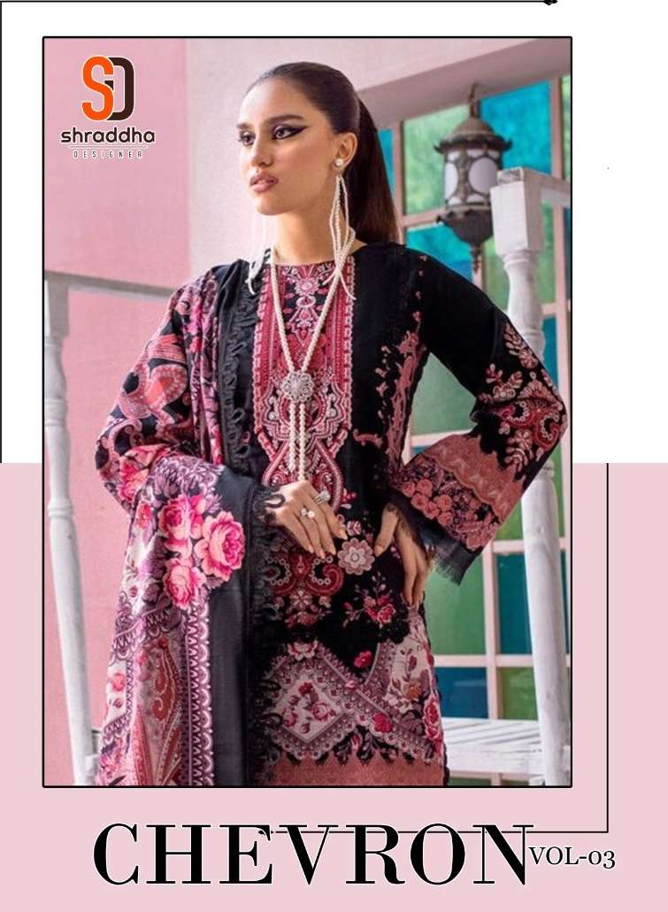  CHEVRON-03 Open Pic by SHARADDHA DESIGNER